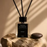 Premium Αρωματικό Χώρου (Diffuser) σε Τετράγωνο Γυαλί - Whiskey Caramel (100ml)