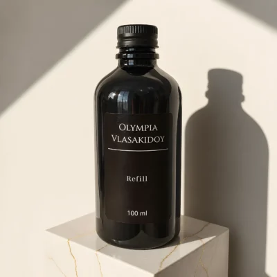 Ανταλλακτικό υγρό diffuser Biscoff Lotus 100ml σε μαρμάρινη βάση